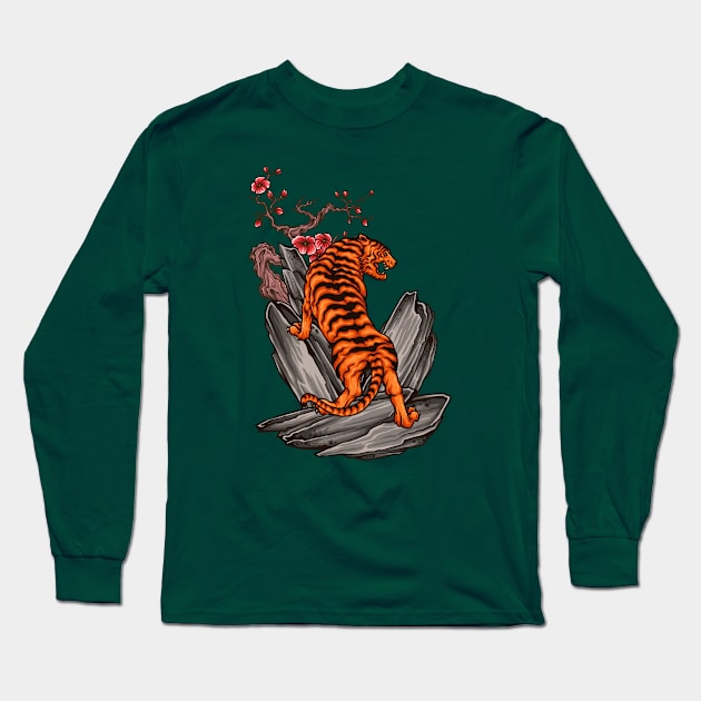 TIGER Long Sleeve T-Shirt by GreatSeries